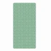 TAPPETO TAPPETINO IN PVC ANTISCIVOLO VASCA DA BAGNO DOCCIA 68X36 CM 79752 VERDE