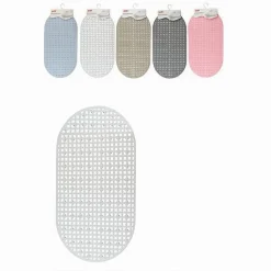 TAPPETO TAPPETINO IN PVC ANTISCIVOLO PER VASCA DA BAGNO DOCCIA 67 X 37 CM 59323