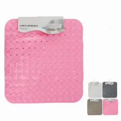 TAPPETO TAPPETINO IN PVC ANTISCIVOLO PER VASCA DA BAGNO DOCCIA 51 X 50 CM 59634