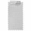 TAPPETO TAPPETINO IN PVC ANTISCIVOLO PER VASCA DA BAGNO DOCCIA 67.5X36CM BIANCA 59610