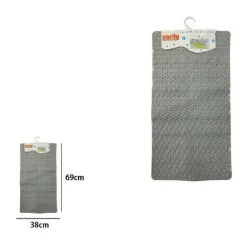 TAPPETO TAPPETINO IN PVC ANTISCIVOLO PER VASCA DA BAGNO DOCCIA 69 X 38 CM 59315