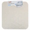 TAPPETO TAPPETINO IN PVC ANTISCIVOLO PER VASCA BAGNO DOCCIA 50X50 CM 79729 BEIGE