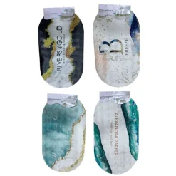 TAPPETO TAPPETINO IN PVC ANTISCIVOLO VASCA DA BAGNO DOCCIA OVALE 67X37CM 59689