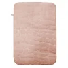 TAPPETO TAPPETINO IN TESSUTO EFFETTO SASSI PER ARREDO BAGNO 45 X 70CM 79928 ROSA