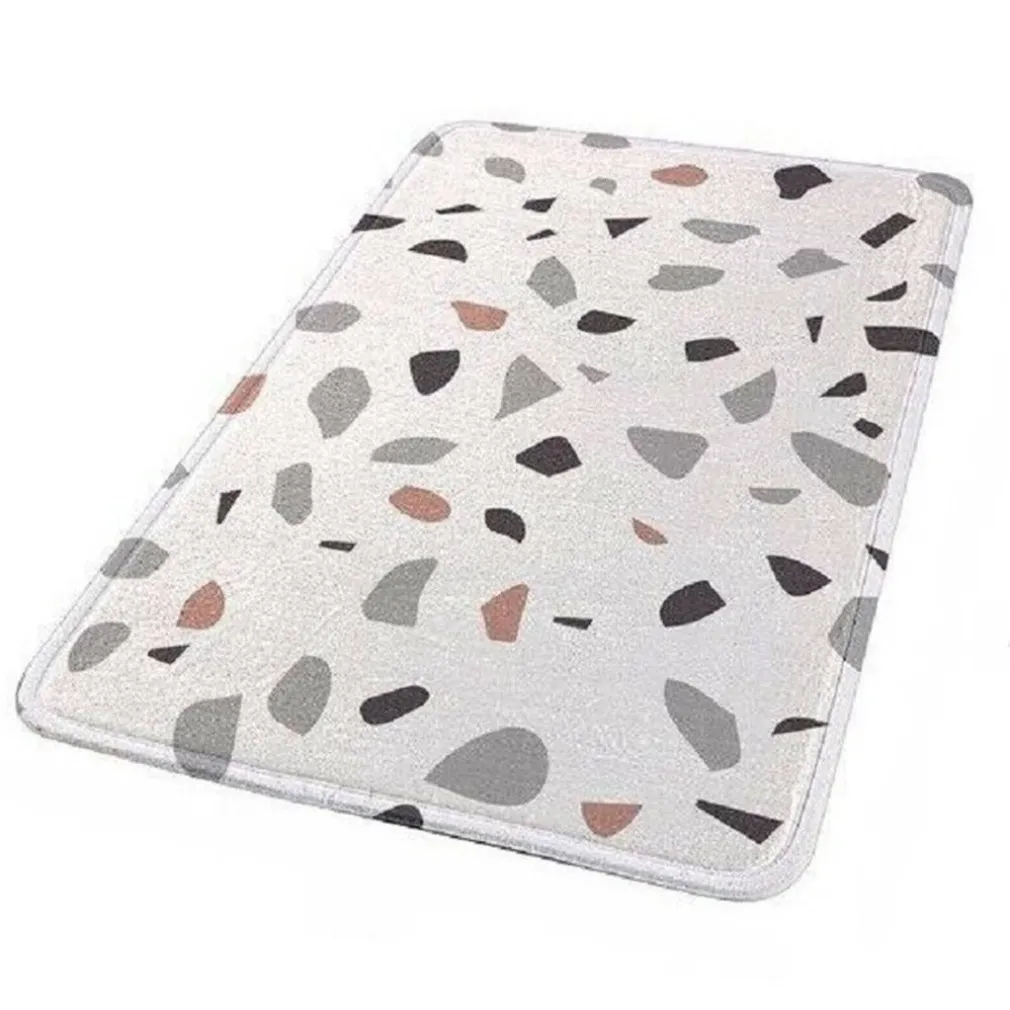 TAPPETO TAPPETINO PER BAGNO ARREDO CASA CON FANTASIA GEOMETRICA 40 X 60 CM 69832