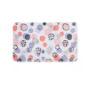 TAPPETO TAPPETINO PER BAGNO ARREDO CON FANTASIA A SFERE ASTRATTE 45X75 CM 87088