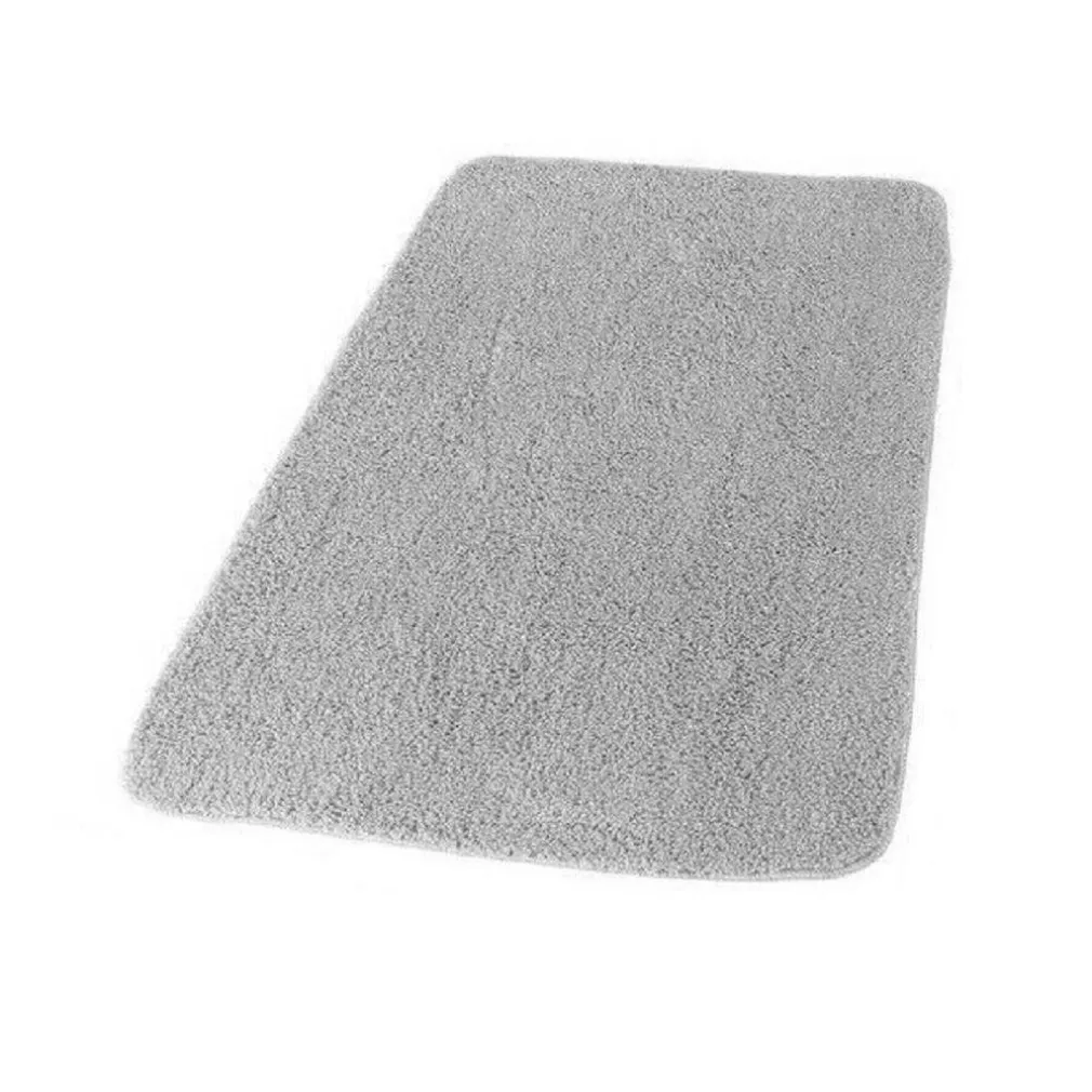 TAPPETO TAPPETINO PER BAGNO ARREDO CASA 45 X 75CM COLORE GRIGIO IN TESSUTO 69864