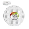 TAPPETO TAPPETINO PER LAVELLO IN PLASTICA TONDO CUCINA ROTONDO BIANCO 1187501