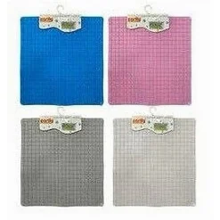 TAPPETO TAPPETINO PVC ANTISCIVOLO QUADRATO PER VASCA BAGNO DOCCIA 50X50 CM 59321