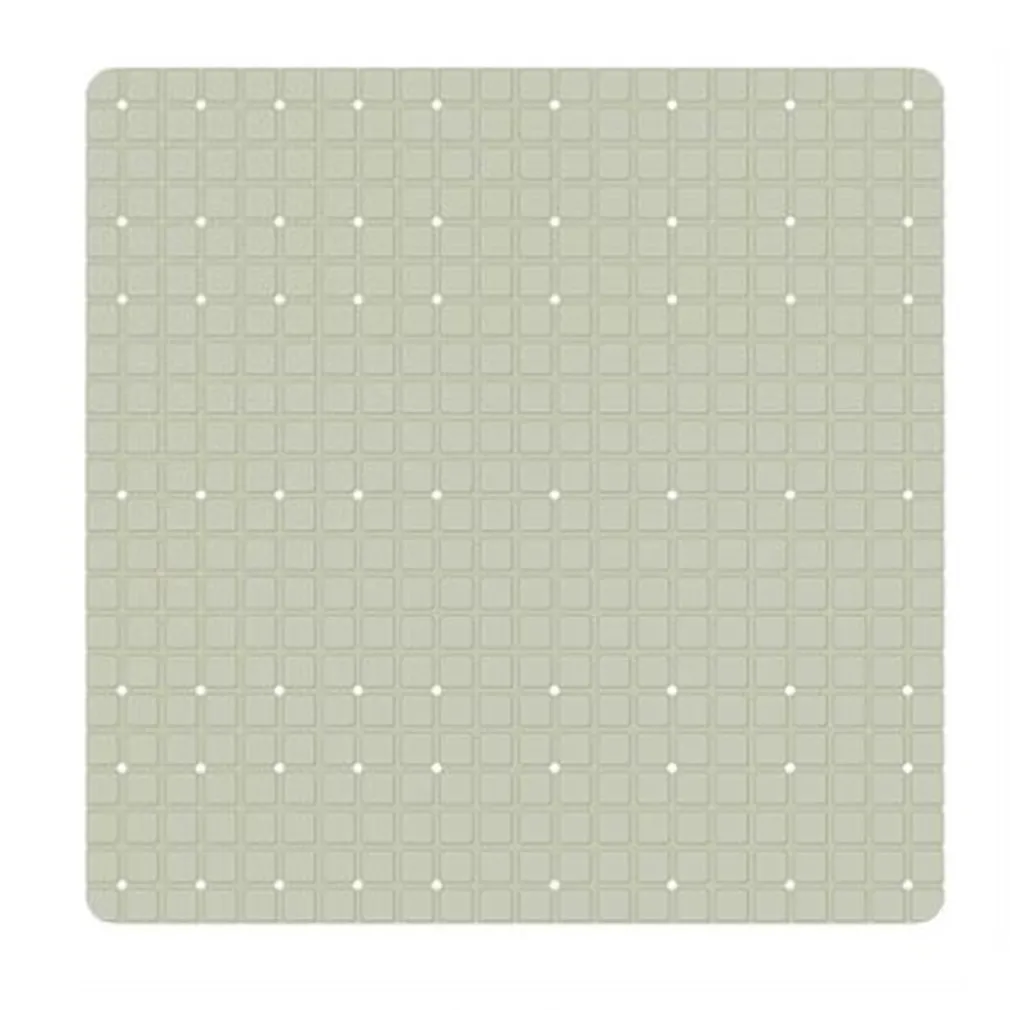TAPPETO TAPPETINO PVC ANTISCIVOLO PER VASCA BAGNO DOCCIA QUADRATO 52X52CM 79765