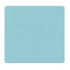 TAPPETO TAPPETINO PVC AZZURRO ANTISCIVOLO PER VASCA BAGNO DOCCIA 52X52 CM 79766