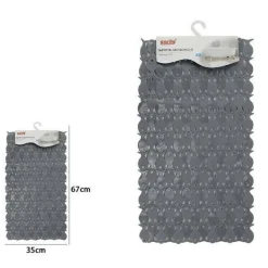 TAPPETO TAPPETINO PVC PESCIOLINI ANTISCIVOLO VASCA DA BAGNO DOCCIA 67X35CM 59624