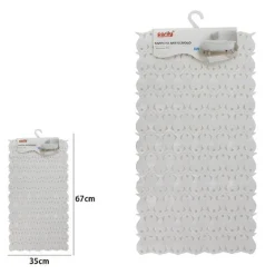 TAPPETO TAPPETINO PVC PESCIOLINI ANTISCIVOLO VASCA DA BAGNO DOCCIA 67X35CM 59622