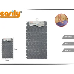 TAPPETO TAPPETINO PVC PESCIOLINI ANTISCIVOLO VASCA DA BAGNO DOCCIA 67X35CM 59622