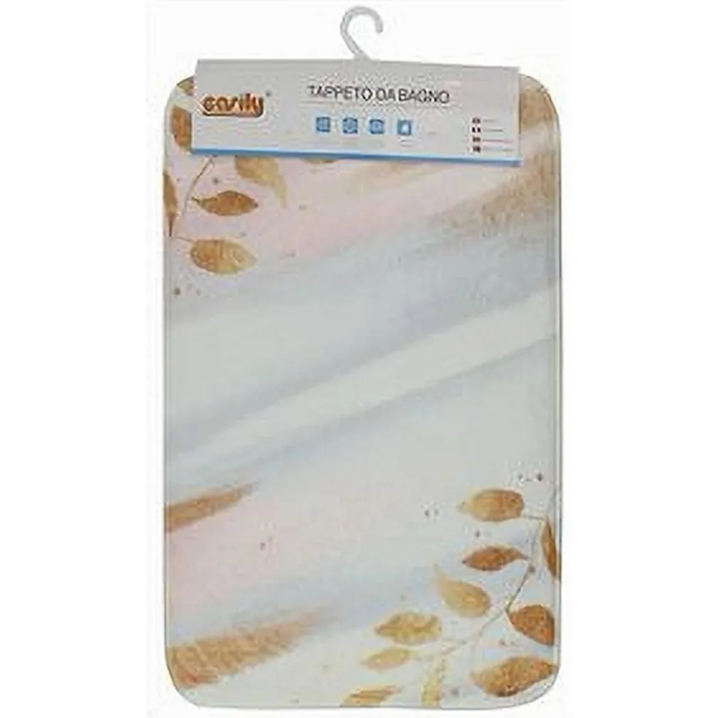 TAPPETO TESSUTO TAPPETINO ARREDO BAGNO ANTISCIVOLO 50X80CM FANTASIE VARIE 79446
