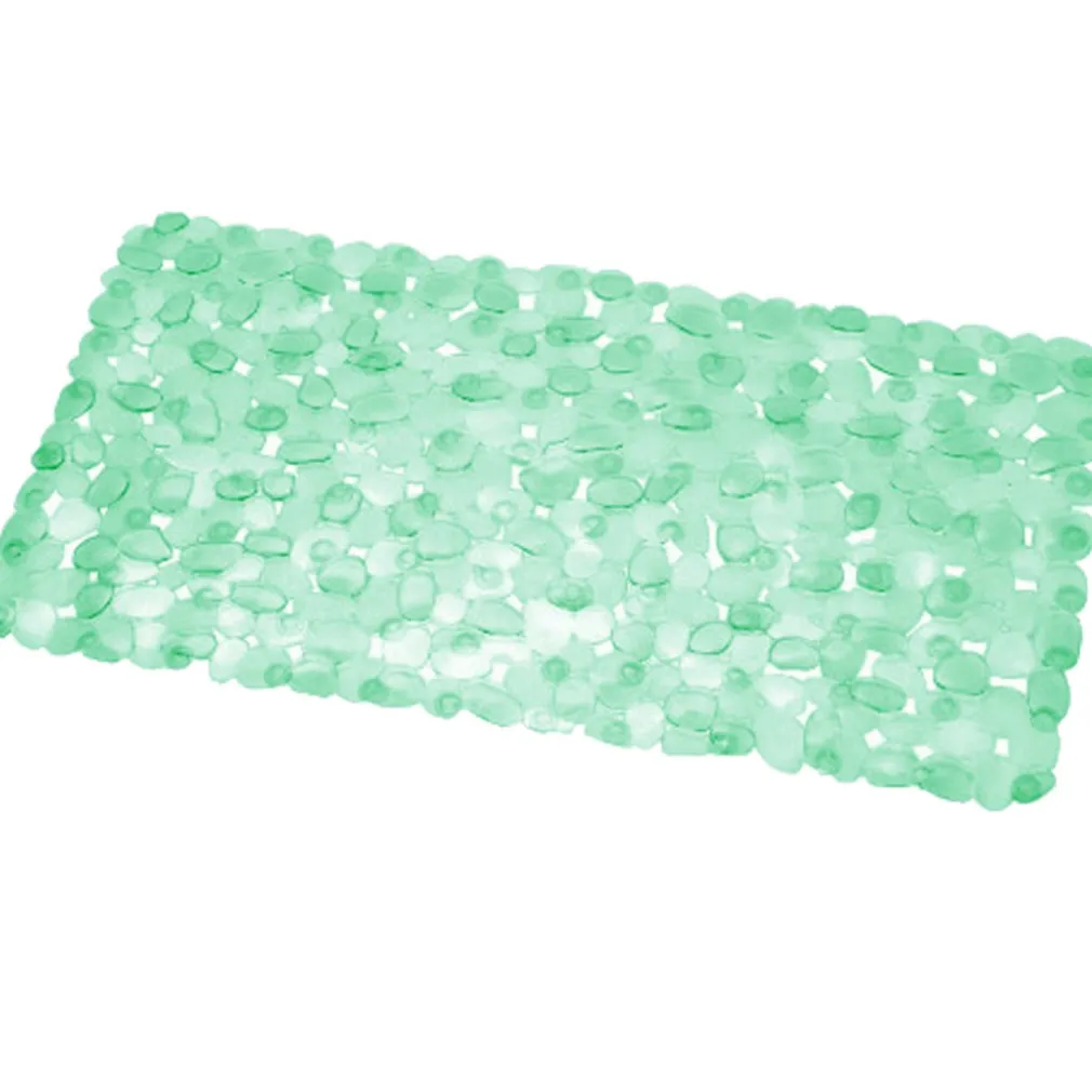 TAPPETO VASCA ANTISCIVOLO CON PIETRE GOMMATE 36 X 70 CM PIETRE E SASSI