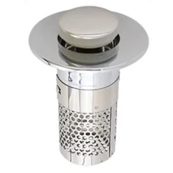 TAPPO DI SCARICO PER LAVANDINO UNIVERSALE POP UP CUCINA LAVELLO BAGNO FILTRO 87338