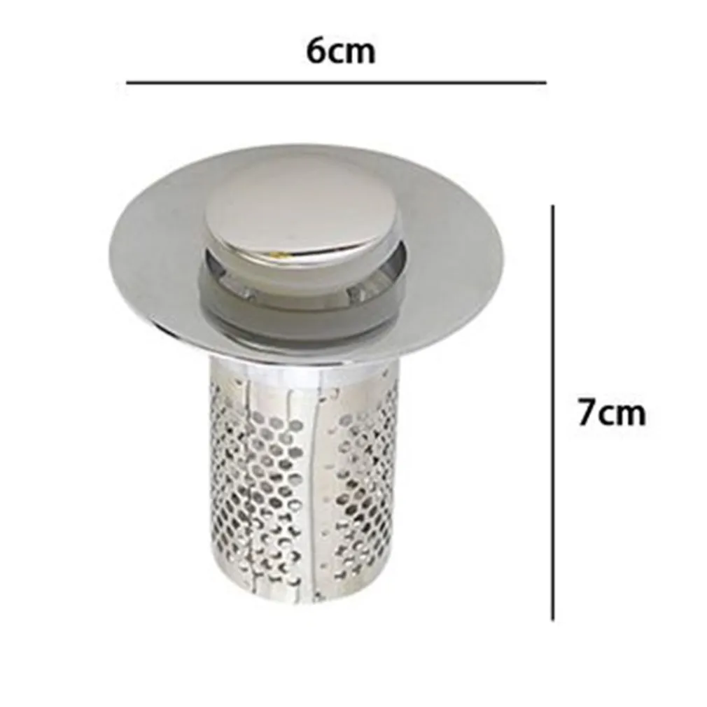 TAPPO PER LAVANDINO LAVABO UNIVERSALE POP UP CUCINA BAGNO FILTRO DI SCARICO 87339