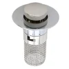 TAPPO PER LAVANDINO POP UP DI SCARICO FILTRO UNIVERSALE BAGNO CUCINA LAVABO LAVELLO 87337