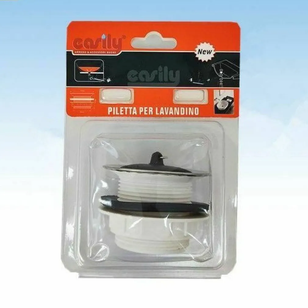 TAPPO PILETTA DI SCARICO PER LAVABO BIDET LAVANDINO BAGNO CUCINA 52551