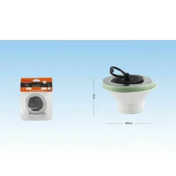 TAPPO PILETTA PER LAVABO BIDET LAVANDINO DIAMETRO 9 CM X 5 CM SCARICO 52553