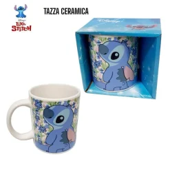 TAZZA MUG IN CERAMICA LILO & STITCH 325 ML TAZZE COLAZIONE BAMBINA REGALO