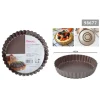 TEGLIA DA FORNO PER CROSTATE TORTE DOLCI STAMPO IN ACCIAIO TORTIERA 14 CM 98677