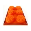 TEGLIA IN SILICONE ALIMENTARE PER DOLCI STAMPO 6 STAMPI A FORMA DI GIRASOLI