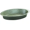 TEGLIA OVALE PER FORNO 35 X 23 X H6 CM IN ALLUMINIO ANTIADERENTE ANTIGRAFFIO 037081M