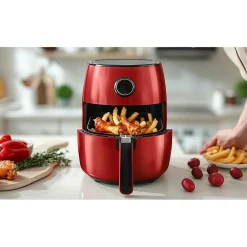 TEGLIA QUADRATA ALTA 20X20XH5CM PER FRIGGITRICE AD ARIA FORNO ANTIADERENTE ALLUMINIO 054057