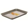 TEGLIA RETTANGOLARE BASSA PIZZA 35X27XH3 CM DA FORNO ANTIADERENTE ANTIGRAFFIO 037036M