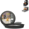 TEGLIA ROTONDA 20CM PER FRIGGITRICE AD ARIA FORNO ANTIADERENTE TORTIERA FOCACCIA 054095