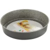 TEGLIA STAMPO FORMA TORTA ALTA TONDO DA FORNO ANTIADERENTE ANTIGRAFFIO Ø26CM 037142M
