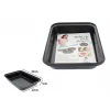 TEGLIA TORTIERA ANTIADERENTE RETTANGOLARE FORNO PER DOLCE SALATO 22X32X5CM 59953