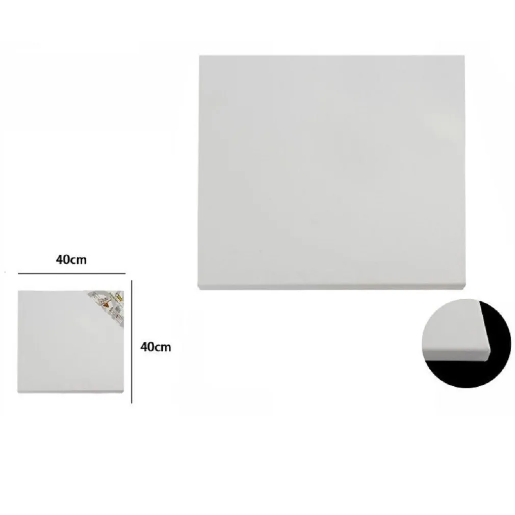TELA TELAIO PER PITTURA BIANCO 40X40X1.6 CM QUADRATO UNIVERSALE ARTISTI 53992A