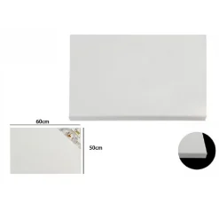 TELA TELAIO PITTURA BIANCO 60X50X1.6 CM RETTANGOLARE UNIVERSALE ARTISTI 53993A