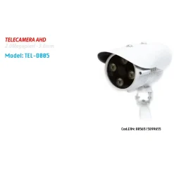 TELECAMERA AHD/CVI/TVI/CUBS 3.6MM VIDEOSORVEGLIANZA IMPERMEABILE MAXTECH TEL-D005