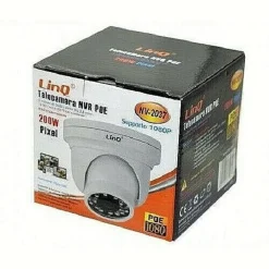 TELECAMERA DI SICUREZZA SOFFITTO POE 2MPX AHD-2037 12LED 24 INFRAROSSI 200W IP66