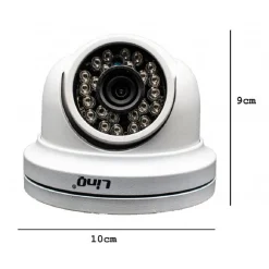 TELECAMERA DI SICUREZZA SOFFITTO POE 2MPX AHD-2037 12LED 24 INFRAROSSI 200W IP66