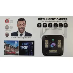 TELECAMERA DI SORVEGLIANZA SICUREZZA Q-S702 IP WIFI 2K HD PER TELEFONI CELLULARI