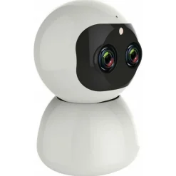 TELECAMERA DI SORVEGLIANZA INTELLIGENTE IP WIFI 2K HD 8 LED A INFRAROSSI Q-S2099