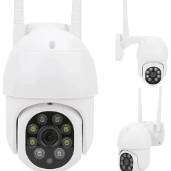 TELECAMERA DI SORVEGLIANZA DI SICUREZZA INTELLIGENTE DI RETE HD WIFI 5.0MP Q-S66