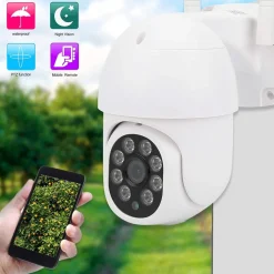 TELECAMERA DI SORVEGLIANZA DI SICUREZZA INTELLIGENTE DI RETE HD WIFI 5.0MP Q-S66