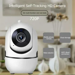 TELECAMERA IP CON RILEVAMENTO MOVIMENTO Q-SX910 1080P WIRELESS CLOUD NANNY CAM
