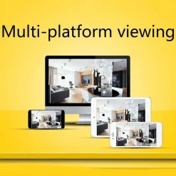 TELECAMERA IP CON RILEVAMENTO MOVIMENTO Q-SX910 1080P WIRELESS CLOUD NANNY CAM