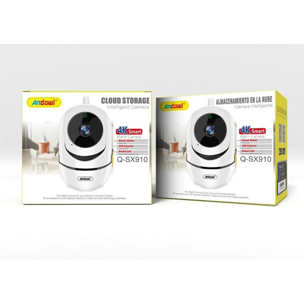 TELECAMERA IP CON RILEVAMENTO MOVIMENTO Q-SX910 1080P WIRELESS CLOUD NANNY CAM