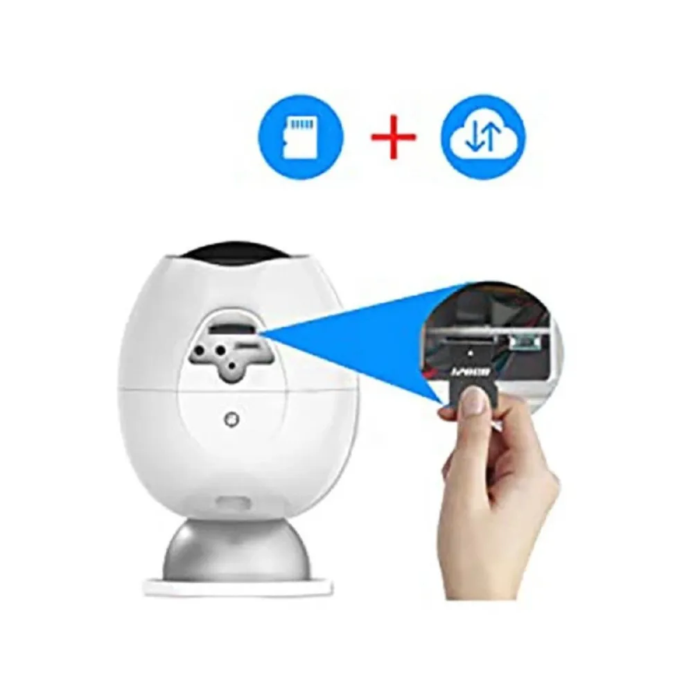 TELECAMERA IP CON RILEVAMENTO MOVIMENTO Q-SX910 1080P WIRELESS CLOUD NANNY CAM