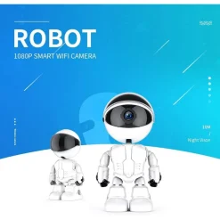 TELECAMERA IP SORVEGLIANZA ROBOT Q-S39 5.0 MP ROBOT SMART CAMERA 1080P SICUREZZA