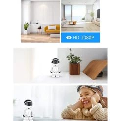 TELECAMERA IP SORVEGLIANZA ROBOT Q-S39 5.0 MP ROBOT SMART CAMERA 1080P SICUREZZA