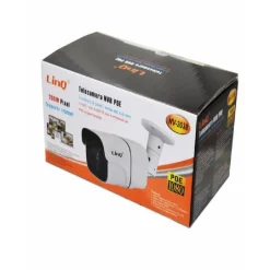 TELECAMERA NVR NV-2038 200W POE IP66 12LED LENTE 3.6MM SUPPORTO 1080P INFRAROSSI